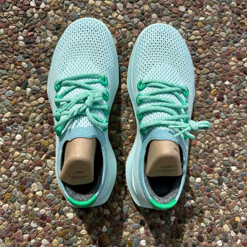 NEW Allbirds Dashers (light blue) - NEVER WORN